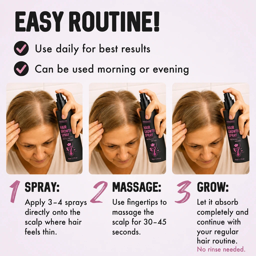 HeloGrowth Hair Spray